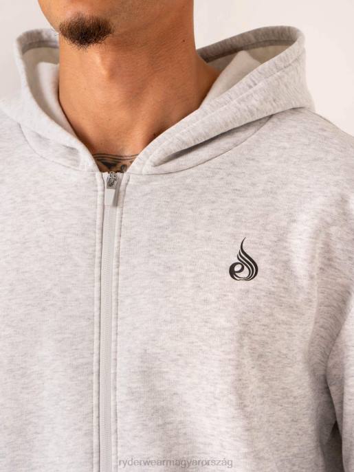 ruházat Ryderwear emerge pályakabát hószürke márga férfiak B48F1362