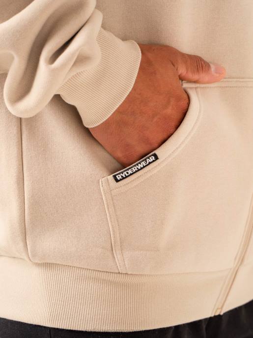 ruházat Ryderwear emerge pályakabát homok férfiak B48F1363