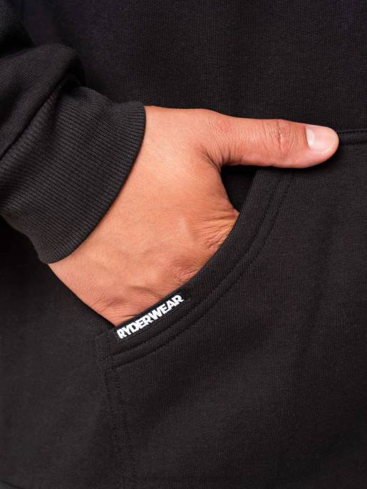 ruházat Ryderwear emerge pályakabát kifakult fekete férfiak B48F1364