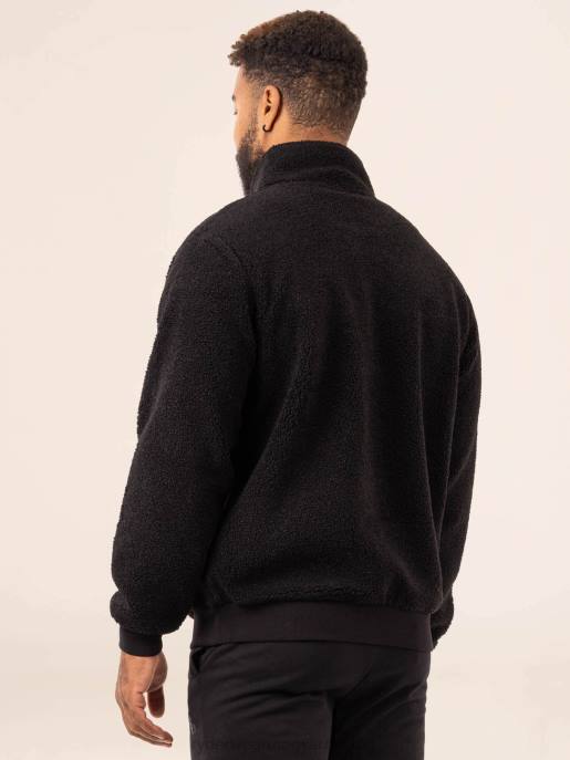 ruházat Ryderwear flex polar polár kabát fekete férfiak B48F1366