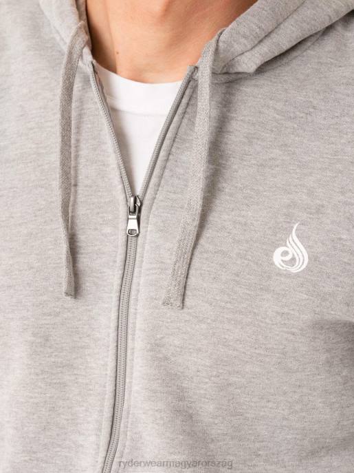 ruházat Ryderwear nélkülözhetetlen cipzáras kabát hómárga férfiak B48F1370