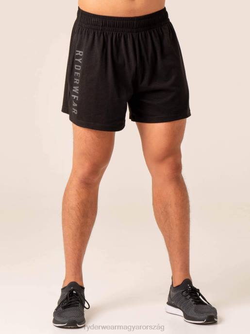 ruházat Ryderwear előre arnie short fekete férfiak B48F1156