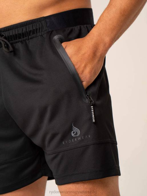 ruházat Ryderwear előre háló rövid fekete férfiak B48F1146