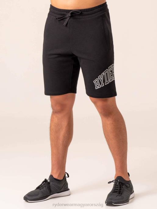 ruházat Ryderwear főiskolai pálya rövid fekete férfiak B48F1133