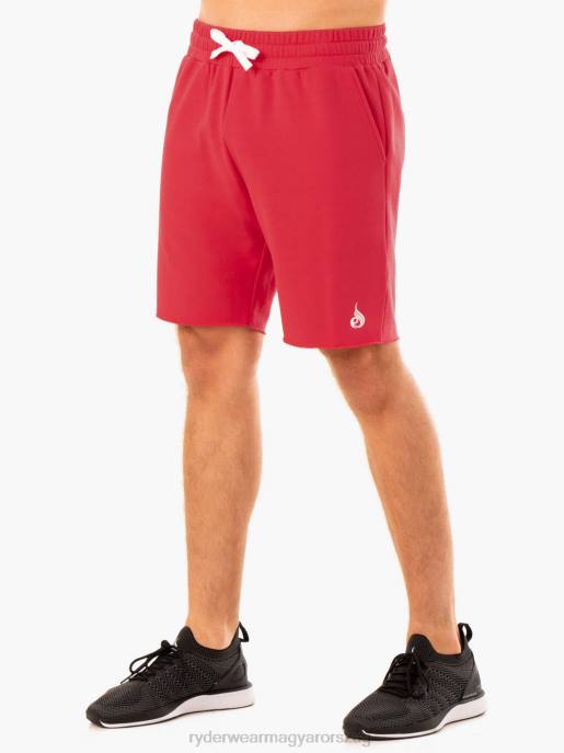 ruházat Ryderwear feltöltés pálya edzőterem rövid piros férfiak B48F1177