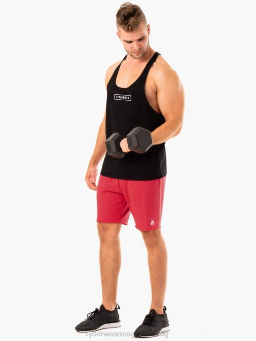 ruházat Ryderwear feltöltés pálya edzőterem rövid piros férfiak B48F1177