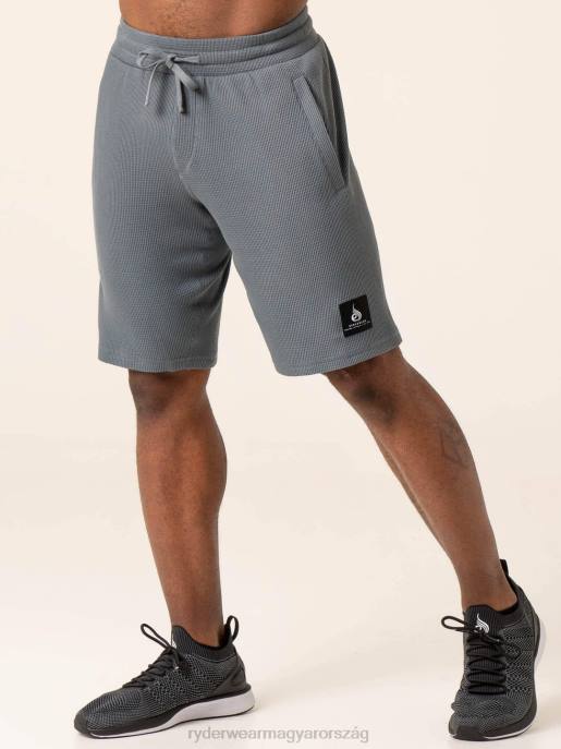 ruházat Ryderwear gofri lounge rövidnadrág acél kék férfiak B48F1134
