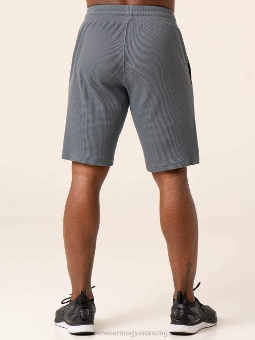 ruházat Ryderwear gofri lounge rövidnadrág acél kék férfiak B48F1134