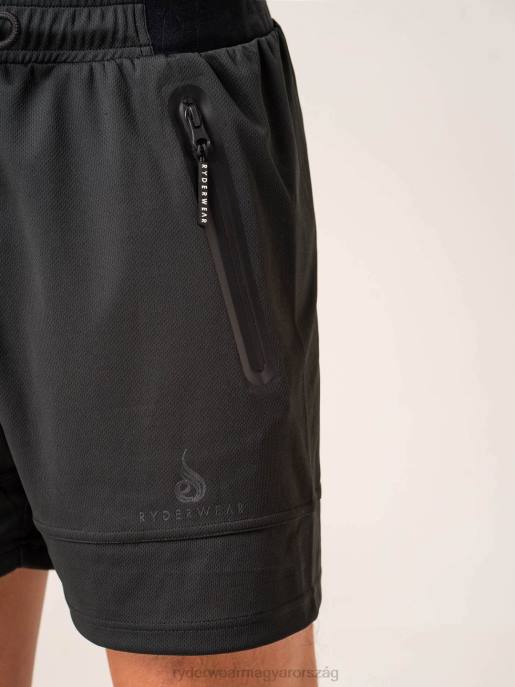 ruházat Ryderwear háló rövid kifakult fekete férfiak B48F1128