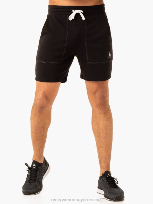 ruházat Ryderwear létfontosságú pálya rövid kifakult fekete férfiak B48F1162