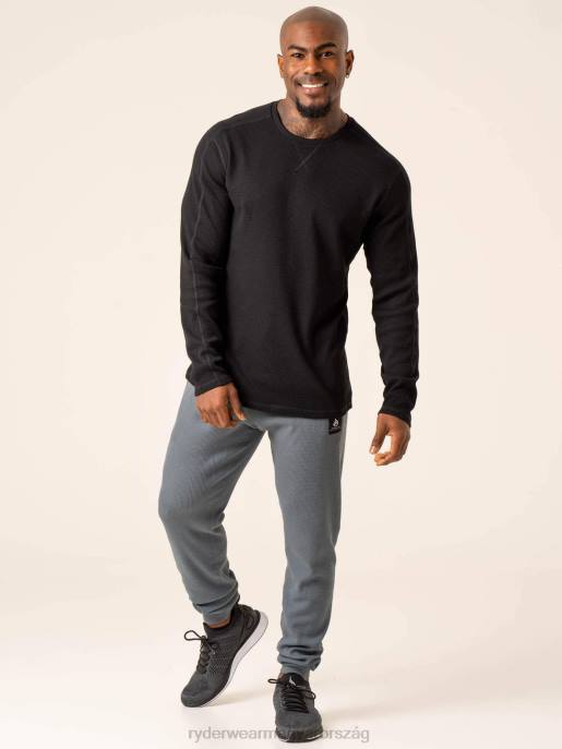 ruházat Ryderwear gofri nappali nadrág acél kék férfiak B48F1423