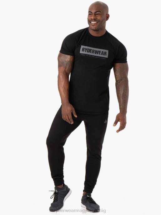 ruházat Ryderwear vas sínadrág fekete férfiak B48F1468
