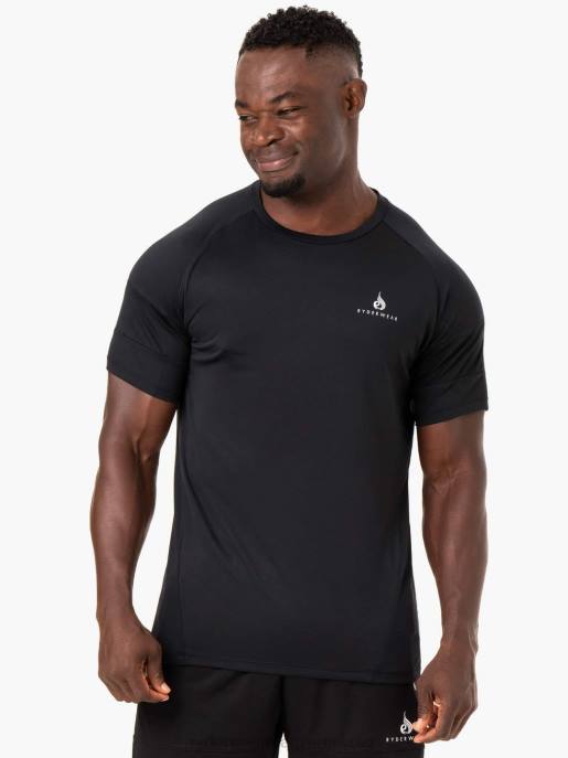 ruházat Ryderwear akcióhálós póló fekete férfiak B48F1216