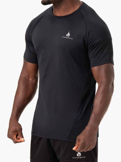 ruházat Ryderwear akcióhálós póló fekete férfiak B48F1216