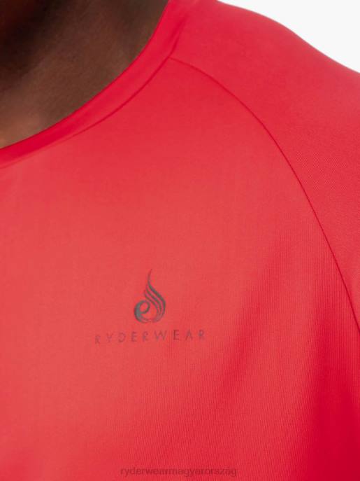 ruházat Ryderwear akcióhálós póló piros férfiak B48F1217
