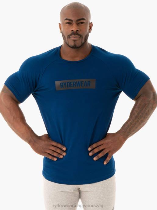 ruházat Ryderwear alap póló haditengerészet férfiak B48F1214