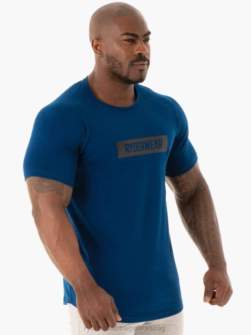ruházat Ryderwear alap póló haditengerészet férfiak B48F1214