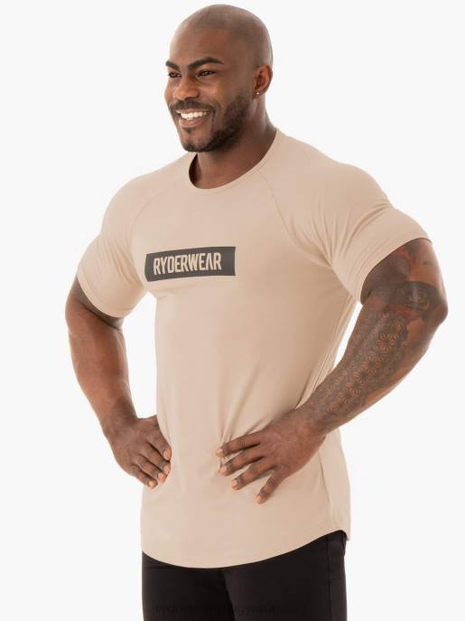 ruházat Ryderwear alap póló homok férfiak B48F1212