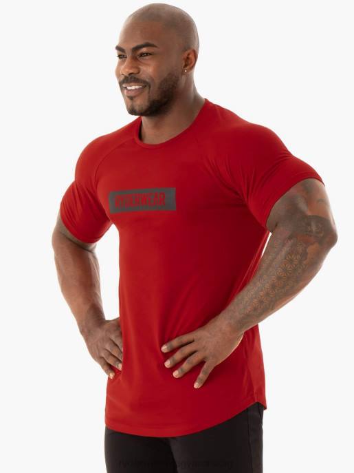 ruházat Ryderwear alap póló piros férfiak B48F1213