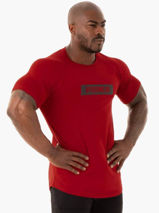 ruházat Ryderwear alap póló piros férfiak B48F1213