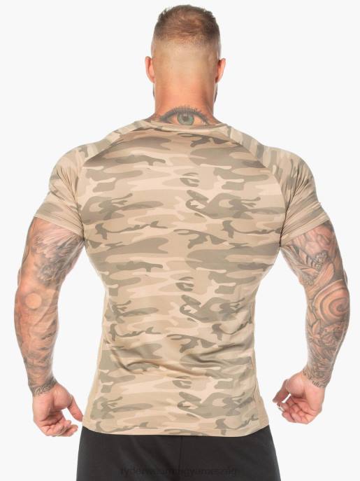 ruházat Ryderwear camo mesh póló barnás terepszínű férfiak B48F1204