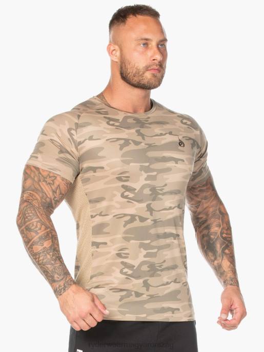 ruházat Ryderwear camo mesh póló barnás terepszínű férfiak B48F1204