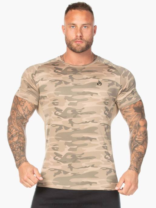 ruházat Ryderwear camo mesh póló barnás terepszínű férfiak B48F1204