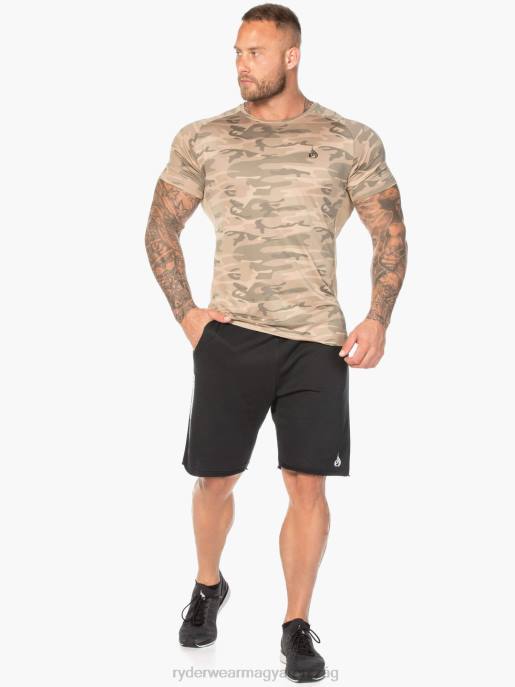 ruházat Ryderwear camo mesh póló barnás terepszínű férfiak B48F1204