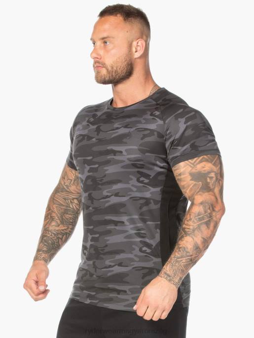 ruházat Ryderwear camo mesh póló fekete terepszínű férfiak B48F1205