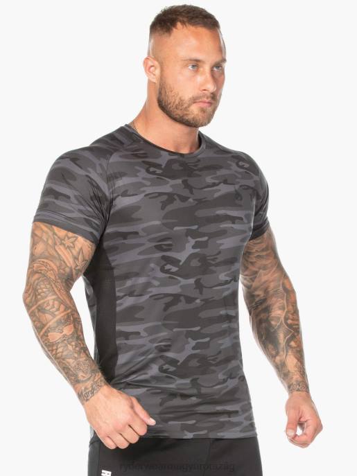 ruházat Ryderwear camo mesh póló fekete terepszínű férfiak B48F1205