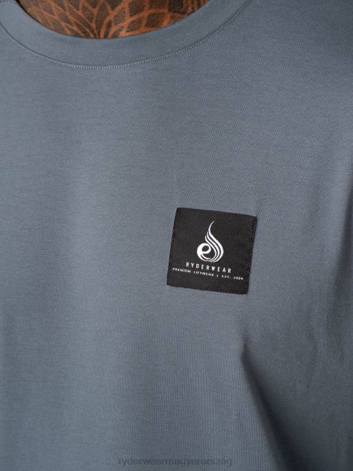 ruházat Ryderwear dinamikus túlméretezett póló benzin férfiak B48F1267