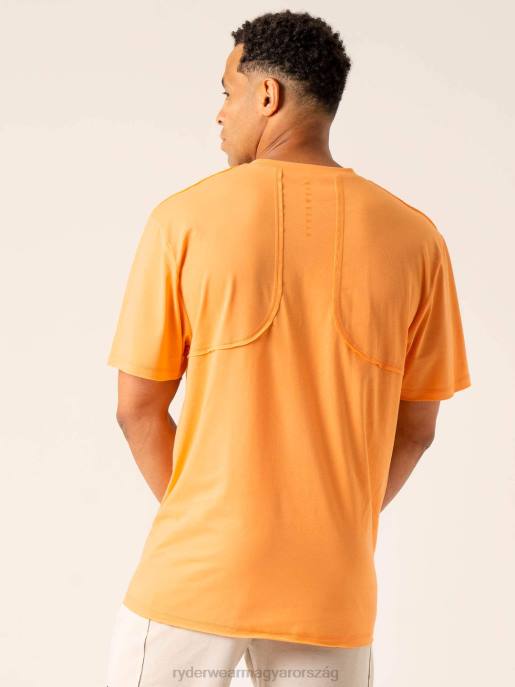 ruházat Ryderwear dinamikus túlméretezett póló narancsos zserbet férfiak B48F1268