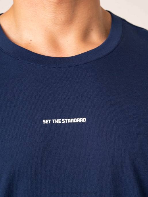 ruházat Ryderwear előjön túlméretezett póló haditengerészet férfiak B48F1282