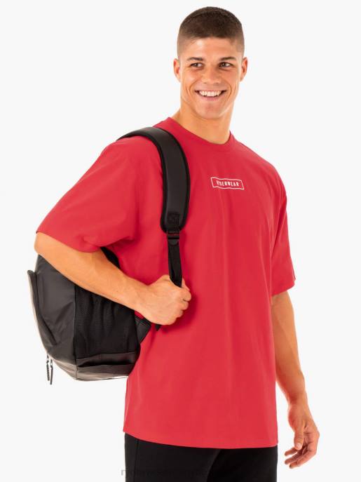 ruházat Ryderwear feltöltő póló piros férfiak B48F1229