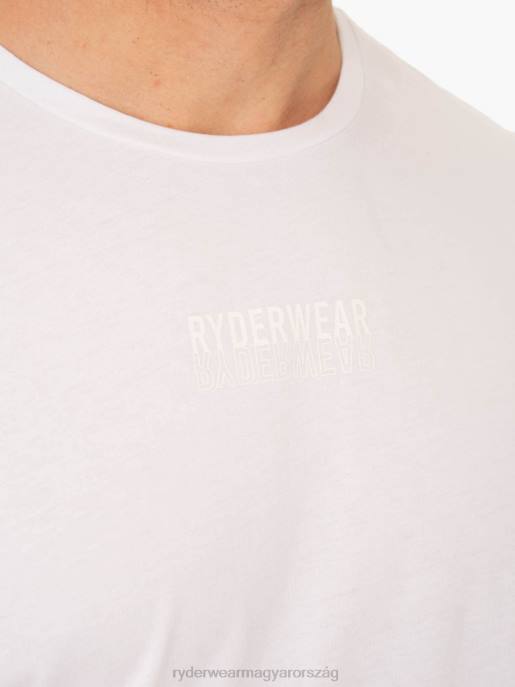 ruházat Ryderwear határtalan póló fehér férfiak B48F1240