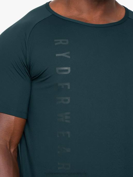 ruházat Ryderwear állóképességi póló erdő zöld férfiak B48F1221