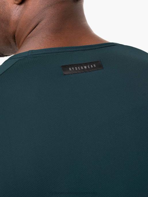 ruházat Ryderwear állóképességi póló erdő zöld férfiak B48F1221