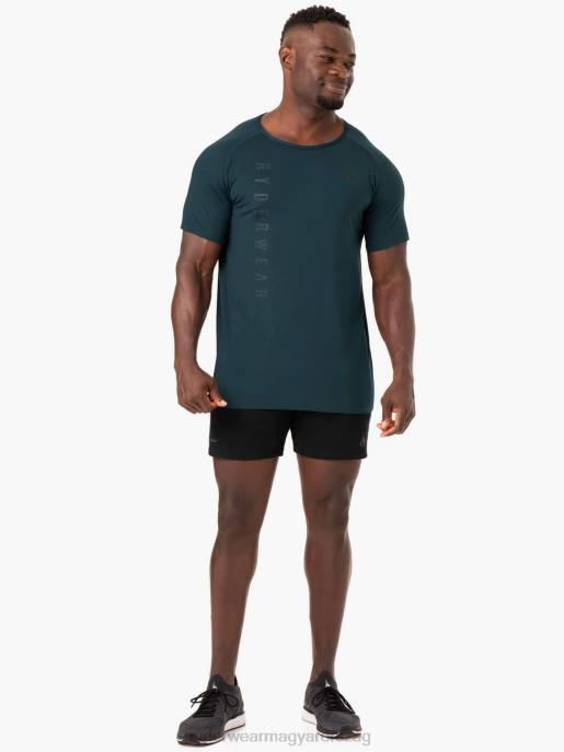 ruházat Ryderwear állóképességi póló erdő zöld férfiak B48F1221