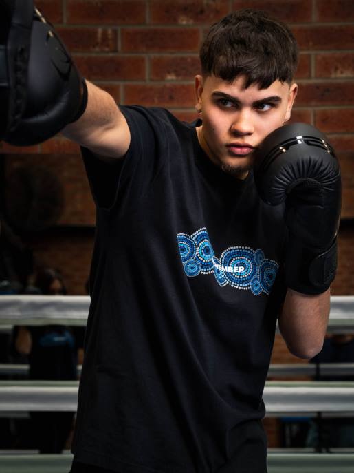 ruházat Ryderwear ne feledje a túlméretezett pólót fekete férfiak B48F1261