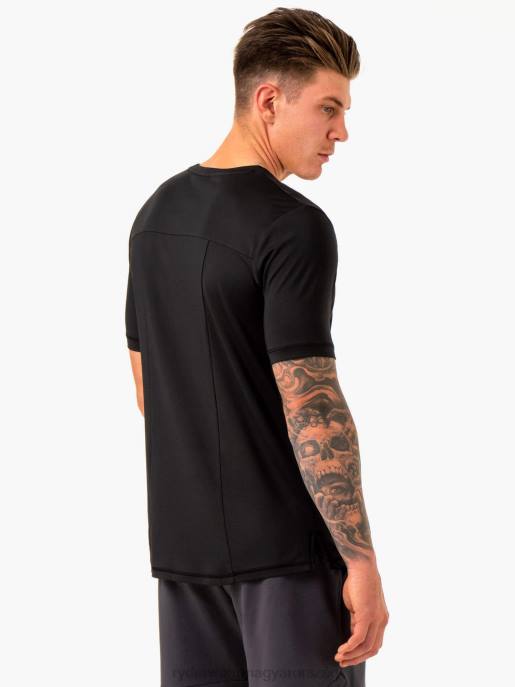 ruházat Ryderwear optimális hálós póló fekete férfiak B48F1225