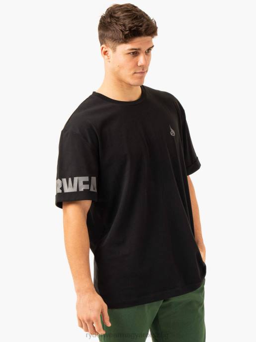 ruházat Ryderwear örökség nagyméretű póló fekete férfiak B48F1245