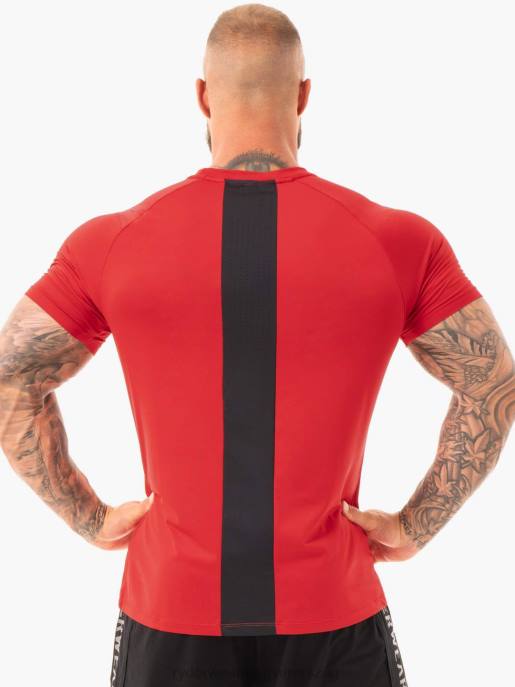 ruházat Ryderwear szellős póló piros férfiak B48F1209