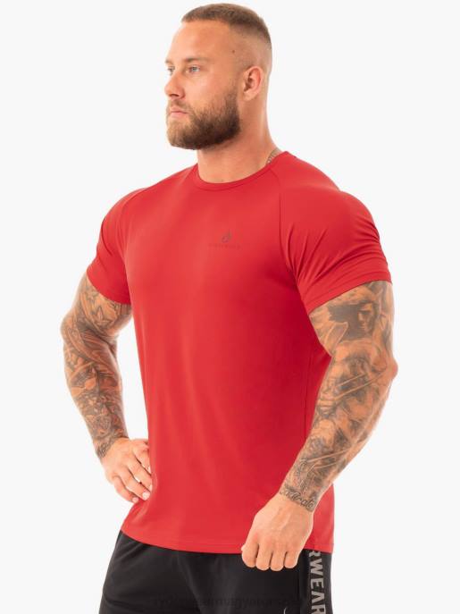 ruházat Ryderwear szellős póló piros férfiak B48F1209