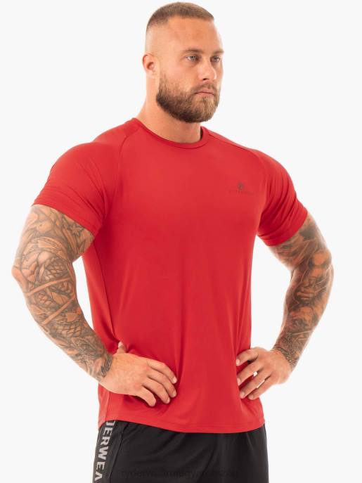 ruházat Ryderwear szellős póló piros férfiak B48F1209