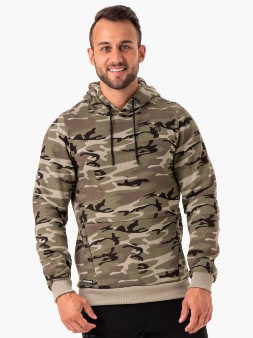 ruházat Ryderwear camo tech pulóver pulóver khaki camo férfiak B48F1405