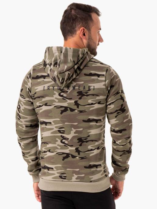 ruházat Ryderwear camo tech pulóver pulóver khaki camo férfiak B48F1405