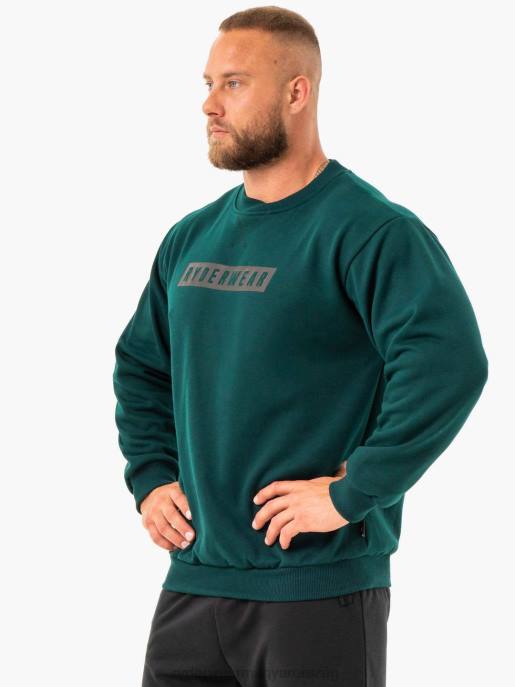 ruházat Ryderwear erő pulóver erdő zöld férfiak B48F1407