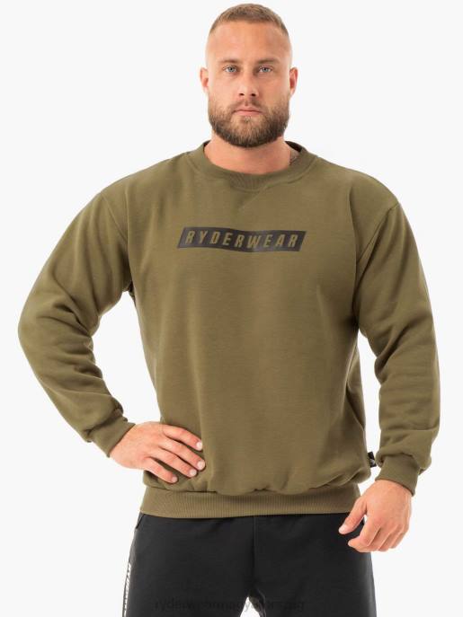 ruházat Ryderwear erő pulóver khaki férfiak B48F1409