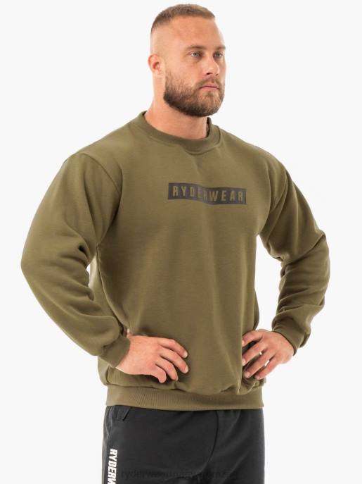 ruházat Ryderwear erő pulóver khaki férfiak B48F1409