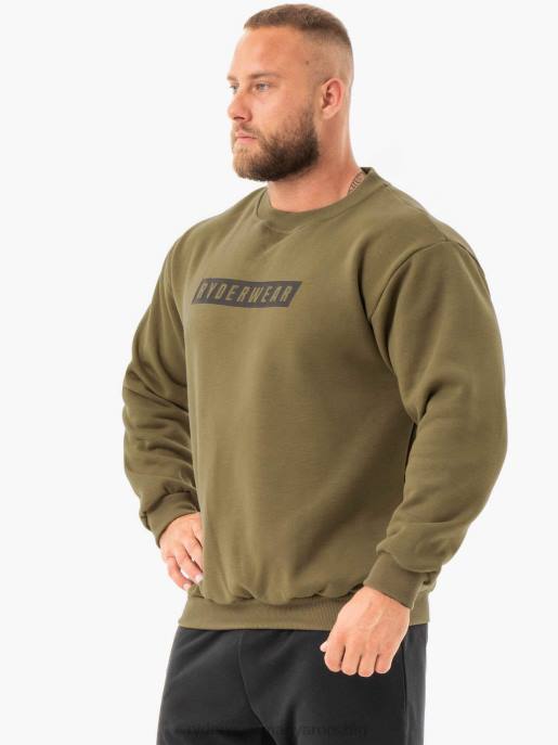 ruházat Ryderwear erő pulóver khaki férfiak B48F1409